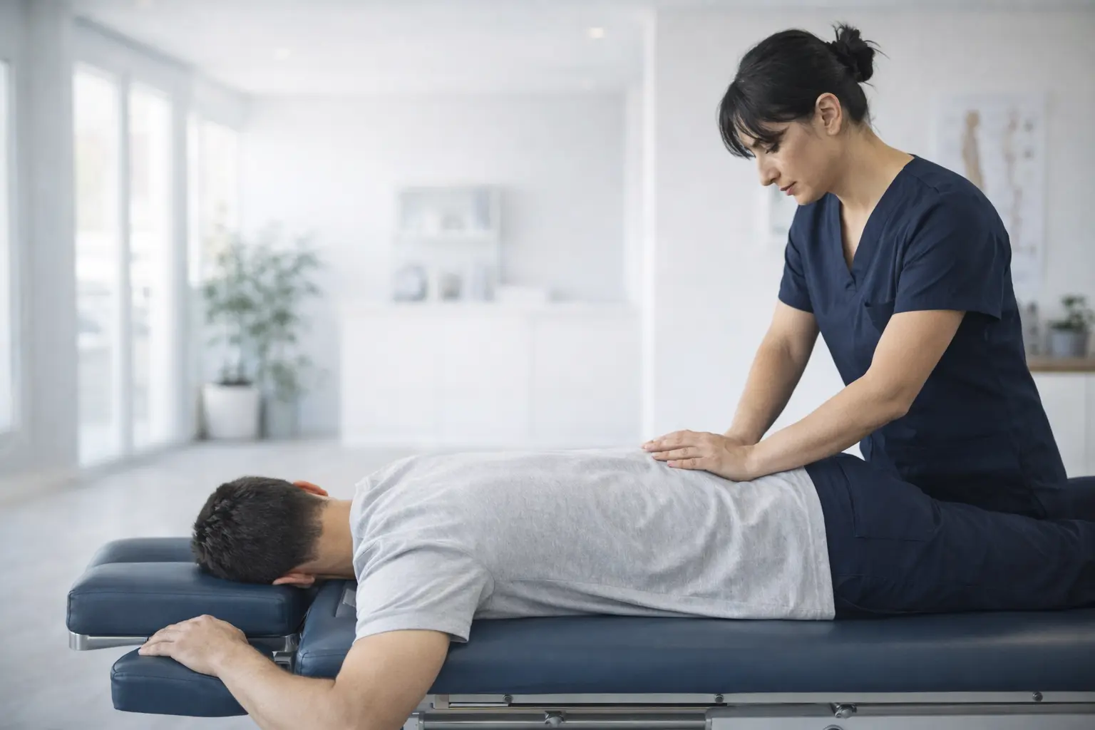 Ajuste quiropráctico en Dolorfin Oasis Coyoacán